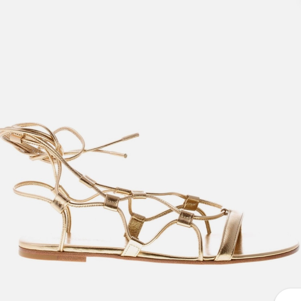 Gianvito Rossi Women gold shoes